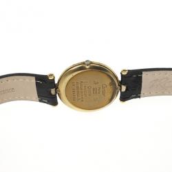 Pre Owned Cartier Gold Plated Unisex Wristwatch 30 MM