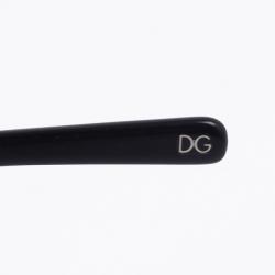 Pre Owned Dolce and Gabbana DG 2056 Black Unisex Aviators
