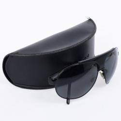 Pre Owned Dolce and Gabbana DG 2056 Black Unisex Aviators