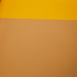 Fendi Beige/Yellow Leather O’Lock Oval Tray