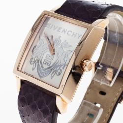Givenchy Gold Plated Unisex Wristwatch 38 MM