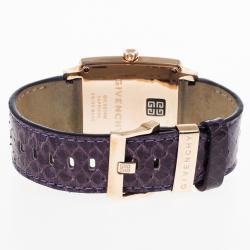 Givenchy Gold Plated Unisex Wristwatch 38 MM