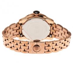 مملوكة مسبقًا Glam Rock White Stainless Steel Miami Unisex Wristwatch 44MM