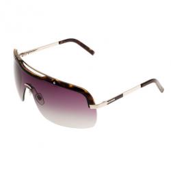Pre Owned Gucci Brown GG 1859 Unisex Shield Sunglasses