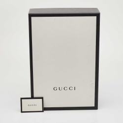 Pre Owned Gucci Black Maison De L'Amour Printed Porcelain Cup & Saucer Set of 2