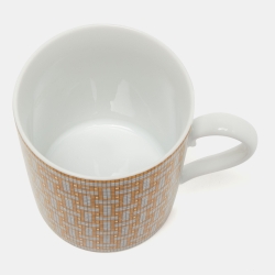 Pre Owned Hermès Gold Mosaique AU 24 Mug