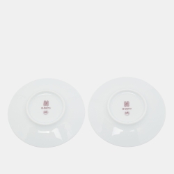 Hermes H Deco Rouge Tea Cup and Saucer Set