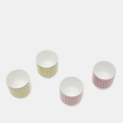 Hermès Porcelain Tie Set Tumbler Set of 4