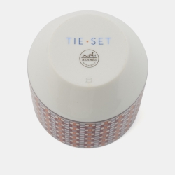 Hermès Porcelain Tie Set Tumbler Set of 4