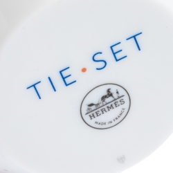 Hermes Multicolor Porcelain Tie Set Espresso Cups