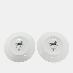 Hermes Cheval D' Orient Coffee Cup & Saucer Set