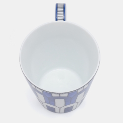 Hermès Bleus d'Ailleurs Porcelain n°3 Mug