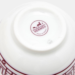 Hermes H Deco Rouge Cup n°1, Mini Model Sets of 4