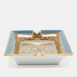 Pre Owned  Hermès Porcelain Les Jardins D'Armenie Ashtray