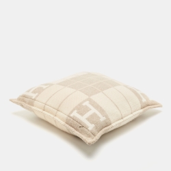Hermes Coco Camomille Merino & Cashmere Avalon III Pillow
