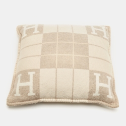 Hermes Coco Camomille Merino & Cashmere Avalon III Pillow
