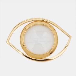 Hermes Oeil Gold Tone Magnifying Glass