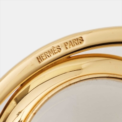 Hermes Oeil Gold Tone Magnifying Glass