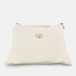 Hermes Black Patterned Wool and Cashmere Avalon Pillow S 