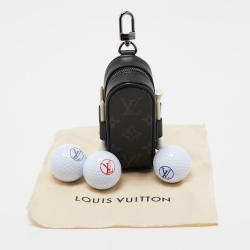Louis Vuitton Monogram Eclipse Canvas Andrews Golf Kit  