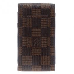 مملوكة مسبقًا Louis Vuitton Damier Ebene Canvas Cigarette Case