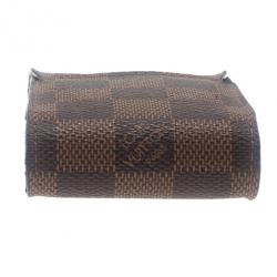 مملوكة مسبقًا Louis Vuitton Damier Ebene Canvas Cigarette Case