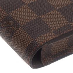 مملوكة مسبقًا Louis Vuitton Damier Ebene Canvas Cigarette Case