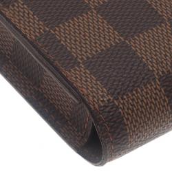 مملوكة مسبقًا Louis Vuitton Damier Ebene Canvas Cigarette Case