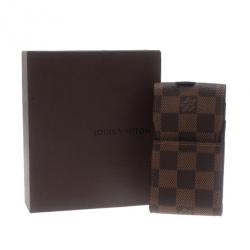 مملوكة مسبقًا Louis Vuitton Damier Ebene Canvas Cigarette Case