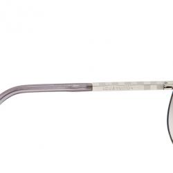 مملوكة مسبقًا نظارات شمسية لوي فيتون آتيتيود بيلوت أفياتورز للجنسين فضية