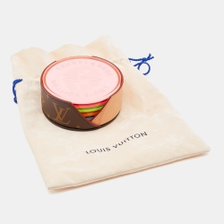 Louis Vuitton Multicolor Plexiglas Monogram Fluo Coasters Set
