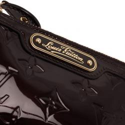 مملوكة مسبقًا Louis Vuitton Amarante Monogram Vernis Key Pouch