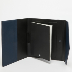 Montblanc Blue Leather Urban Spirit Augmented Paper Set