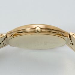 مملوكة مسبقًا Rama Swiss Watch Palace Black Dial Gold Plated Unisex Wristwatch