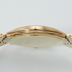 مملوكة مسبقًا Rama Swiss Watch Palace Black Dial Gold Plated Unisex Wristwatch