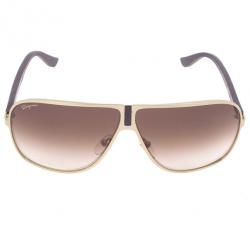 مملوكة مسبقًا Salvatore Ferragamo Metal Unisex Sunglasses SF102SL-719