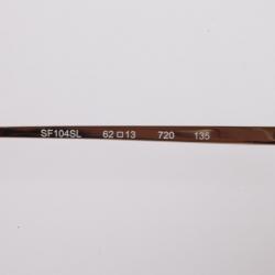 مملوكة مسبقًا Salvatore Ferragamo 104SL Aviator Unisex Sunglasses