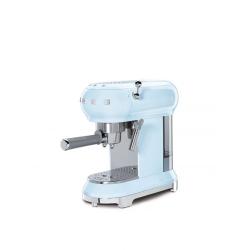 Smeg 50's Retro Style Aesthetic Espresso Coffee Machine, Pastel Blue (Available for UAE Customers Only)