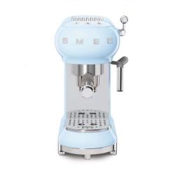 Smeg 50's Retro Style Aesthetic Espresso Coffee Machine, Pastel Blue (Available for UAE Customers Only)