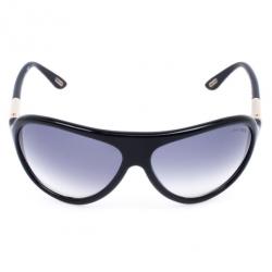 Pre Owned Tom Ford Black Fonda Unisex Sunglasses