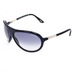 Pre Owned Tom Ford Black Fonda Unisex Sunglasses