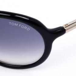Pre Owned Tom Ford Black Fonda Unisex Sunglasses