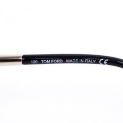 Pre Owned Tom Ford Black Fonda Unisex Sunglasses