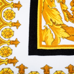 Versace Home Crete De Fleur Cotton Terry Beach Towel