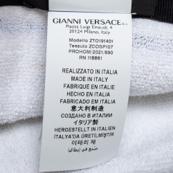 Versace Home Crete De Fleur Cotton Terry Beach Towel