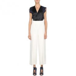 3.1 Phillip Lim Ivory Wide-Leg Trousers M