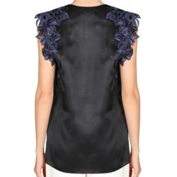 Pre Owned 3.1 Phillip Lim Sleeveless Lace-Detailed Blouse M