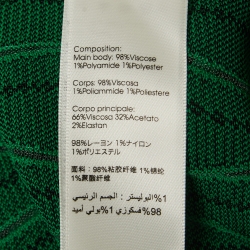 Pre Owned 3.1 Phillip Lim Green Knit Polo T-Shirt M