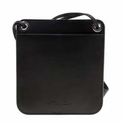 Pre Owned 3.1 Phillip Lim Black Leather Dolly Pocket Crossbody Bag