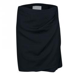 Pre Owned 3.1 Phillip Lim Navy Blue Wrap Mini Skirt M
